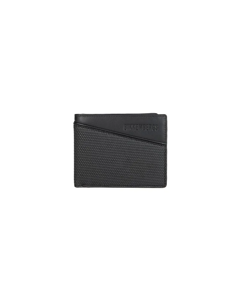 Bikkembergs Kleinlederwaren - Brieftaschenauf YOOX.COM Schwarz