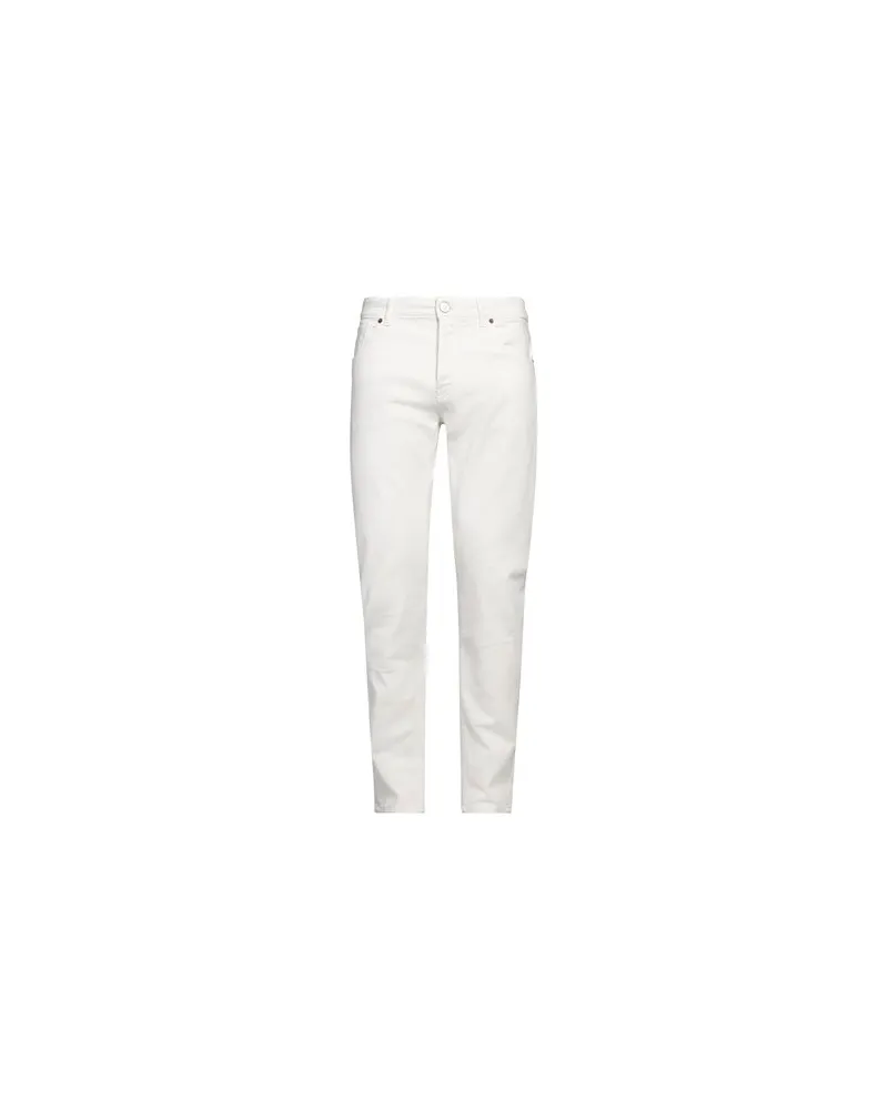 PMDS PREMIUM MOOD DENIM SUPERIOR HOSEN & RÖCKE - Jeanshosenauf YOOX.COM Weiß