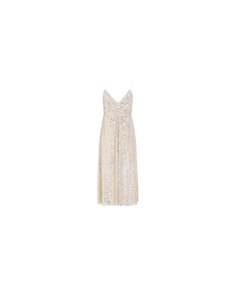 MASSCOB KLEIDER - Midi-Kleiderauf YOOX.COM Beige