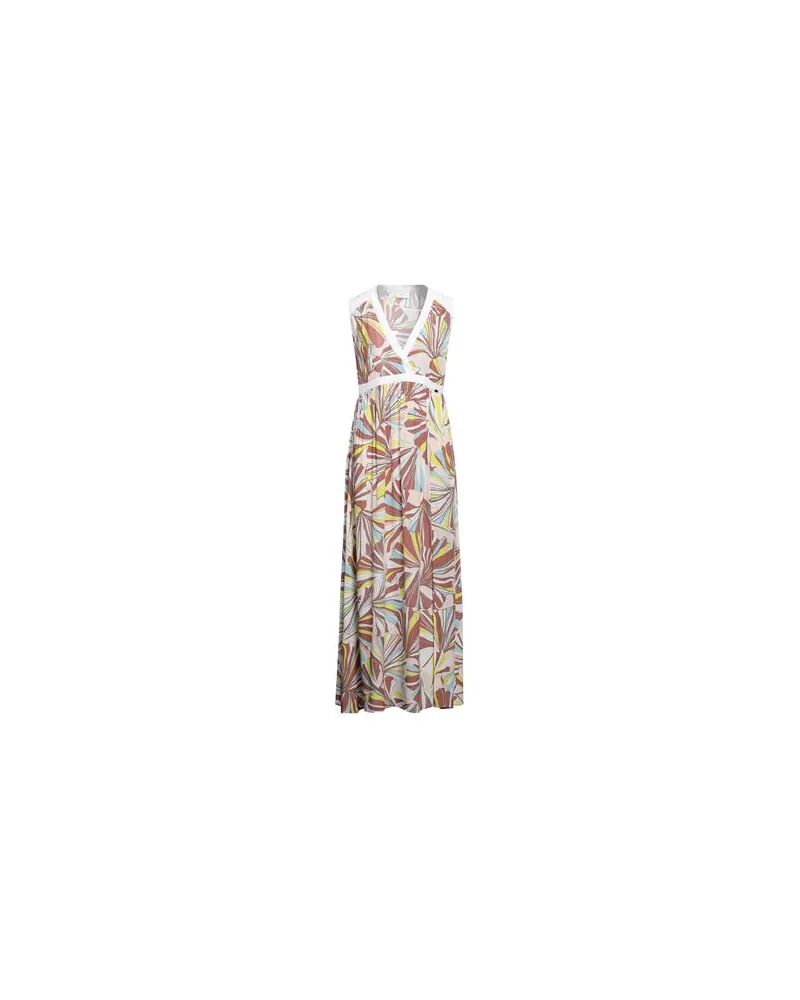 NENETTE KLEIDER - Maxi-Kleiderauf YOOX.COM Weiß