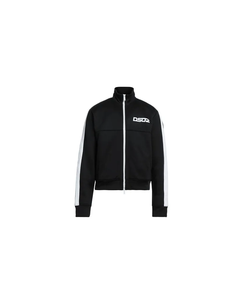 Dsquared2 TOPS - Sweatshirtsauf YOOX.COM Schwarz