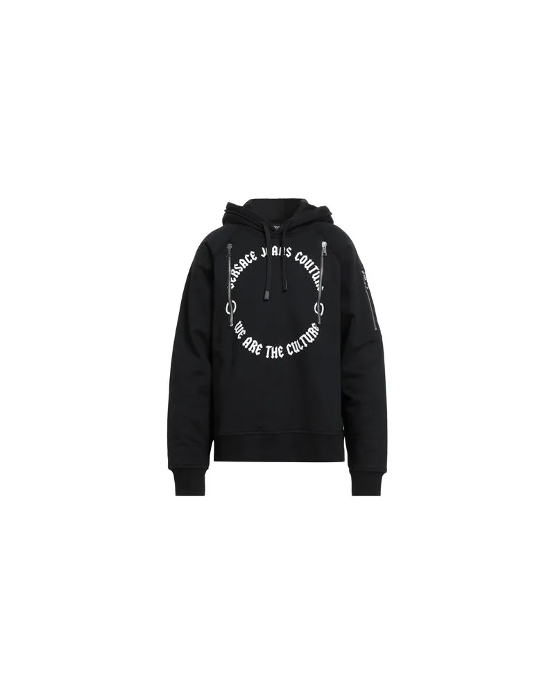 Versace Jeans TOPS - Sweatshirtsauf YOOX.COM Schwarz