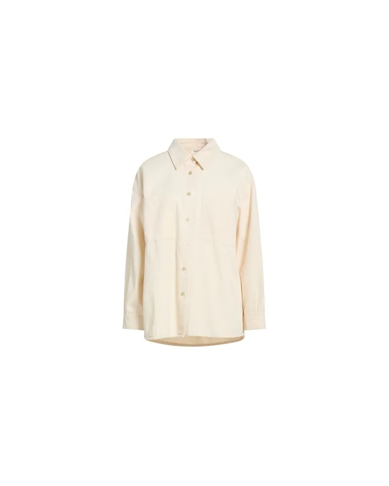 American Vintage TOPS - Hemdenauf YOOX.COM Elfenbein