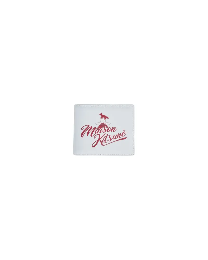 Kitsuné Kleinlederwaren - Brieftaschenauf YOOX.COM Weiß