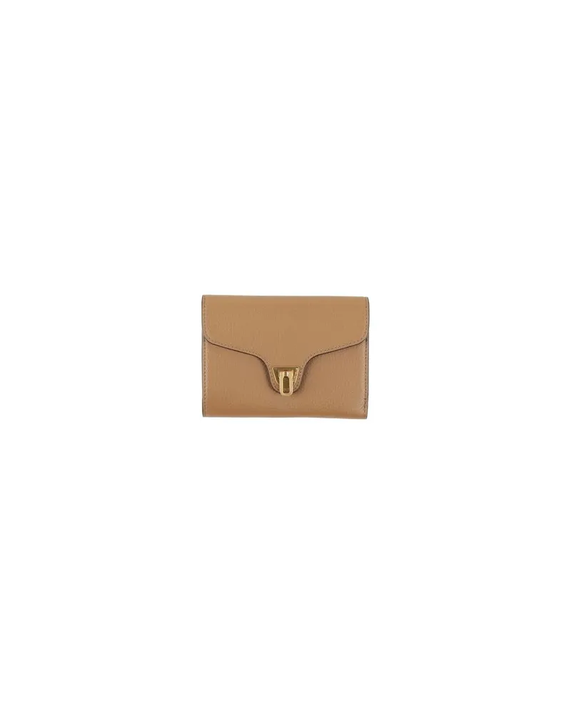 Coccinelle Kleinlederwaren - Brieftaschenauf YOOX.COM Hellbraun