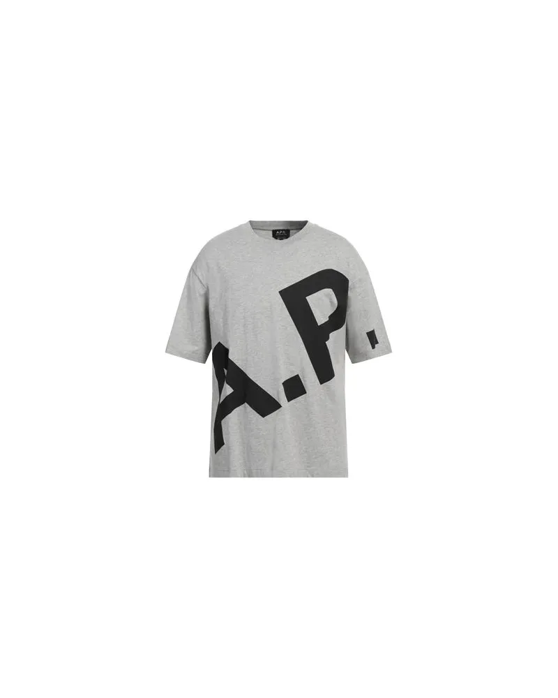 A.P.C. TOPS - T-shirtsauf YOOX.COM Grau