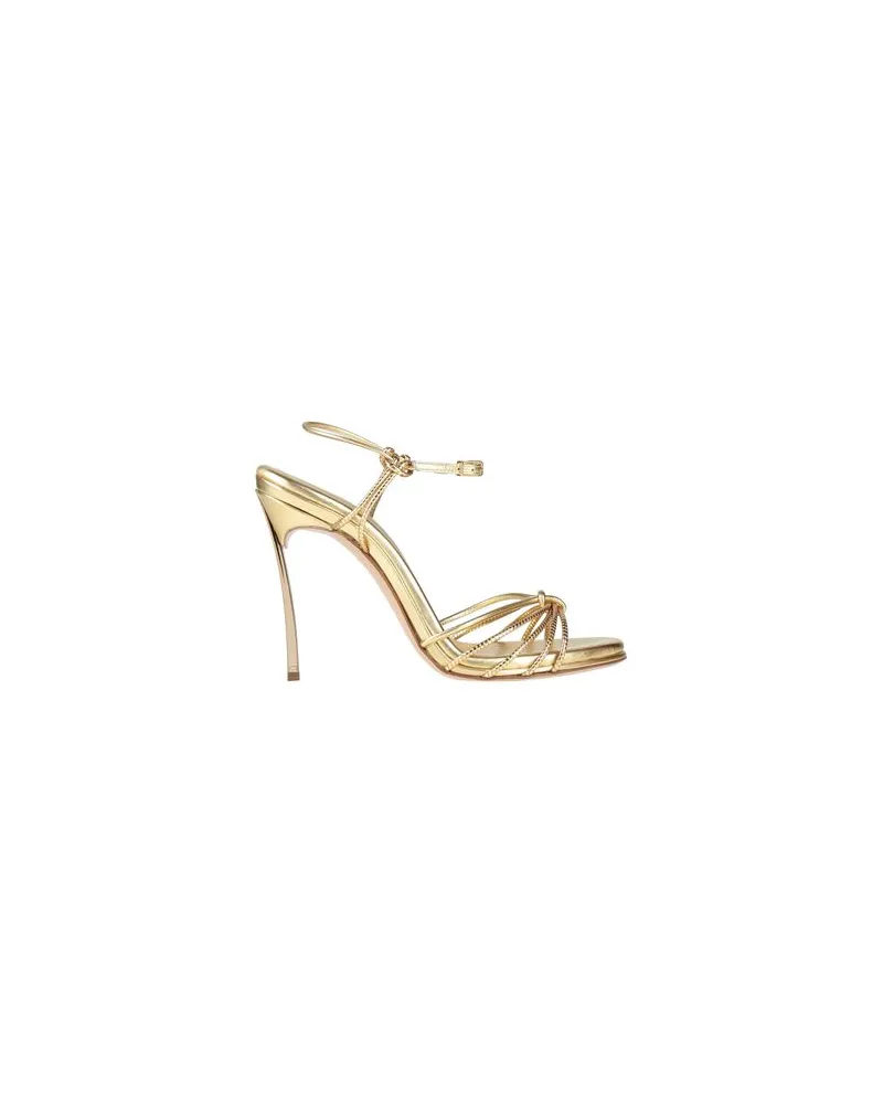 Casadei SCHUHE - Sandalenauf YOOX.COM Gold