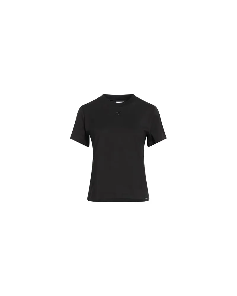 Courrèges TOPS - T-shirtsauf YOOX.COM Schwarz