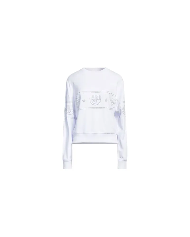 Chiara Ferragni TOPS - Sweatshirtsauf YOOX.COM Weiß