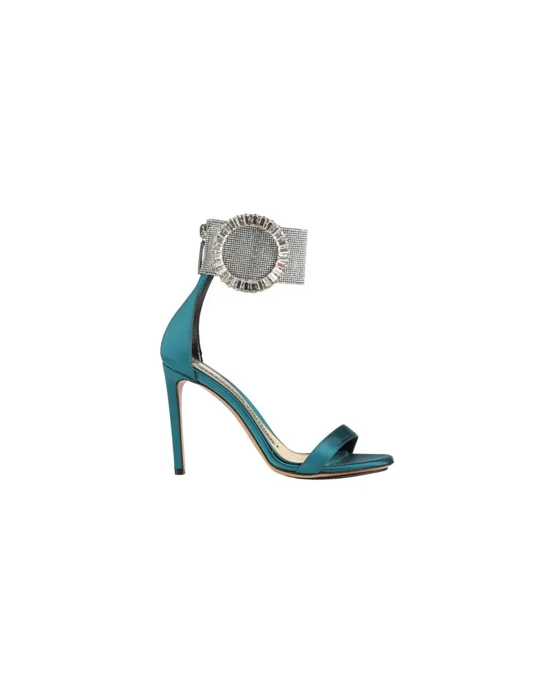 Alexandre Vauthier SCHUHE - Sandalenauf YOOX.COM Aquamarin