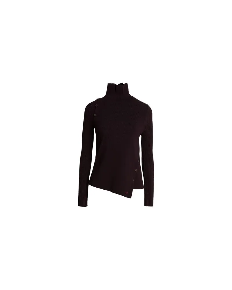 Courrèges STRICKWAREN - Rollkragenpulloverauf YOOX.COM Bordeaux