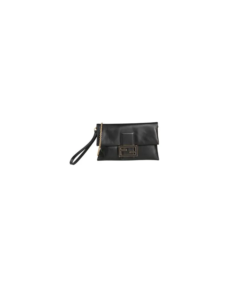 Fendi TASCHEN - Pochettenauf YOOX.COM Schwarz