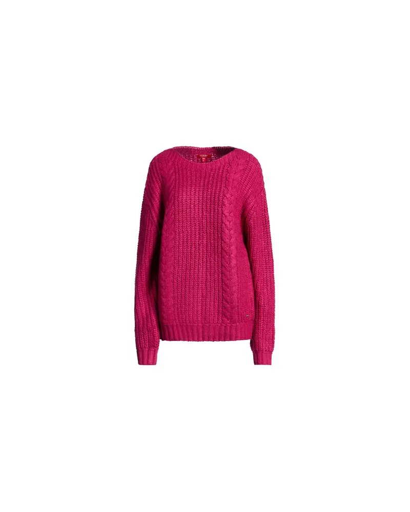 Guess STRICKWAREN - Pulloverauf YOOX.COM Magenta