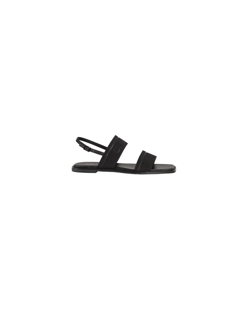 Calvin Klein SCHUHE - Sandalenauf YOOX.COM Schwarz