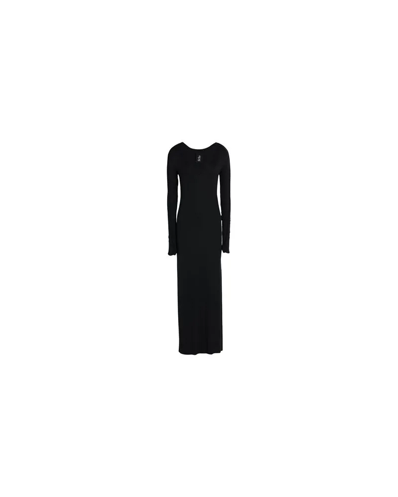THOM KROM KLEIDER - Maxi-Kleiderauf YOOX.COM Schwarz