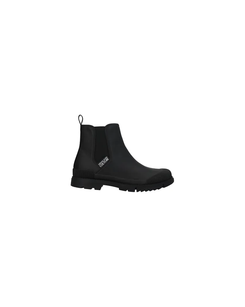 Versace Jeans SCHUHE - Stiefelettenauf YOOX.COM Schwarz