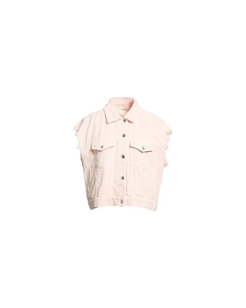 VICOLO JACKEN & MÄNTEL - Jeansjacken/Mäntelauf YOOX.COM Hellrosa