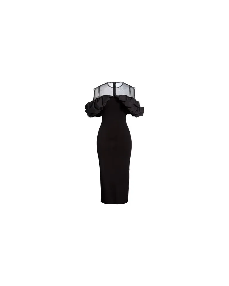 Essentiel KLEIDER - Midi-Kleiderauf YOOX.COM Schwarz