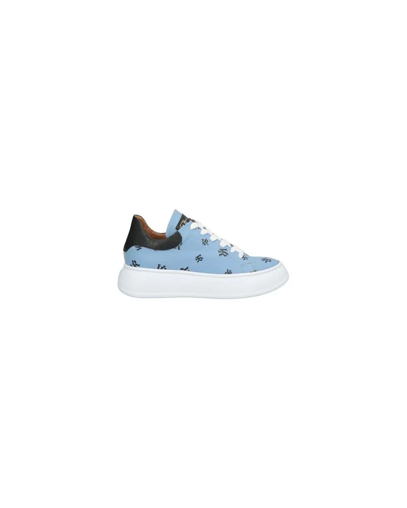 Via Roma 15 SCHUHE - Sneakersauf YOOX.COM Himmelblau