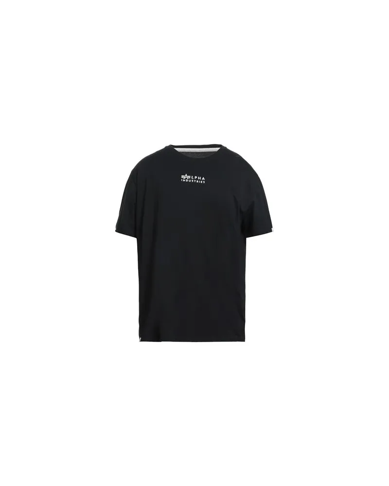 Alpha Industries TOPS - T-shirtsauf YOOX.COM Schwarz