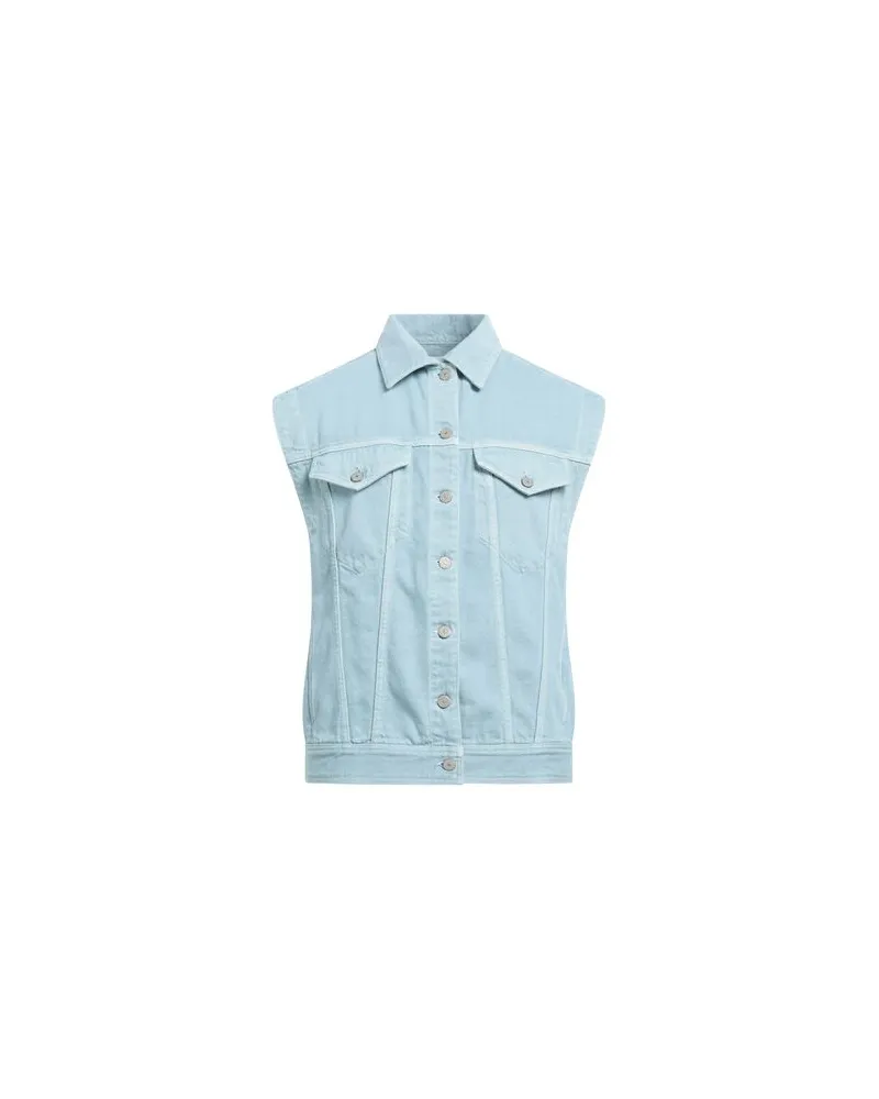 Dondup JACKEN & MÄNTEL - Jeansjacken/Mäntelauf YOOX.COM Blau
