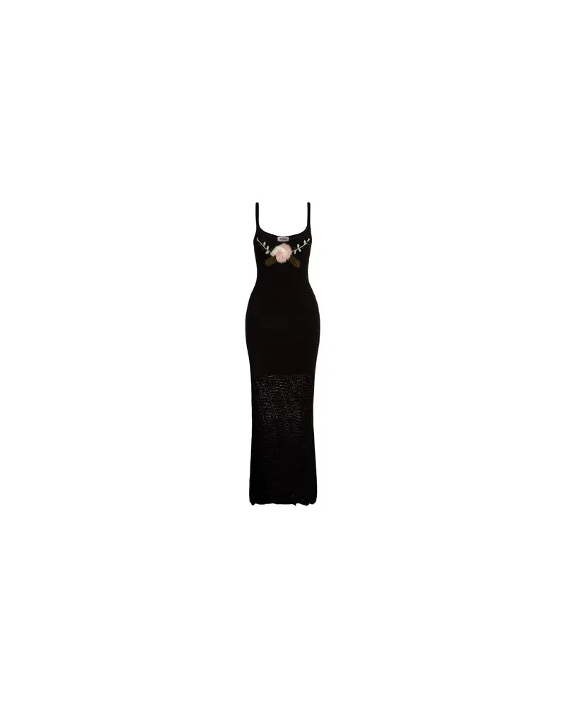 Blumarine KLEIDER - Maxi-Kleiderauf YOOX.COM Schwarz
