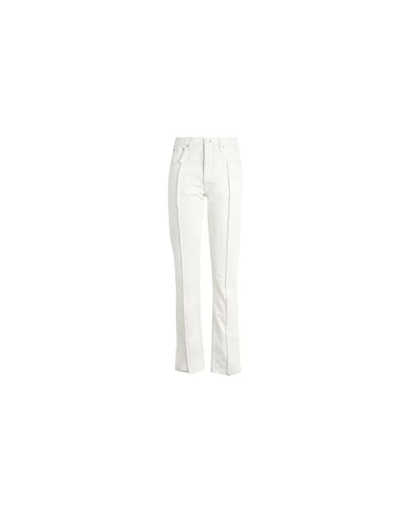 Maison Margiela HOSEN & RÖCKE - Jeanshosenauf YOOX.COM Weiß
