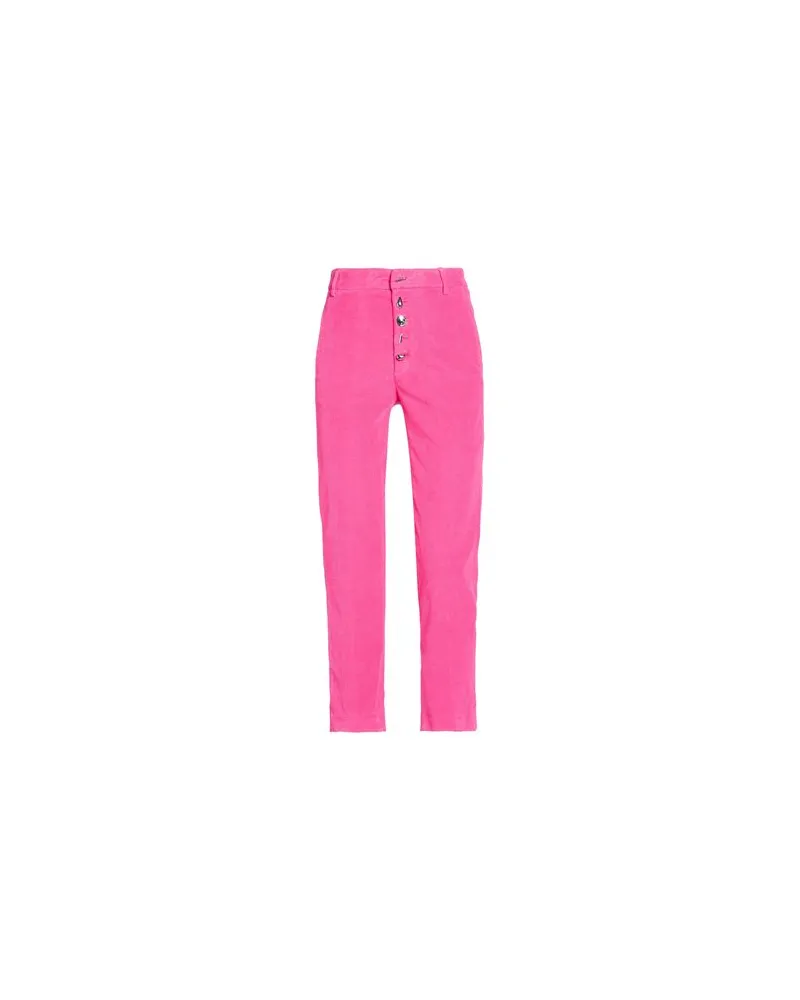 Dondup HOSEN & RÖCKE - Hosenauf YOOX.COM Fuchsia