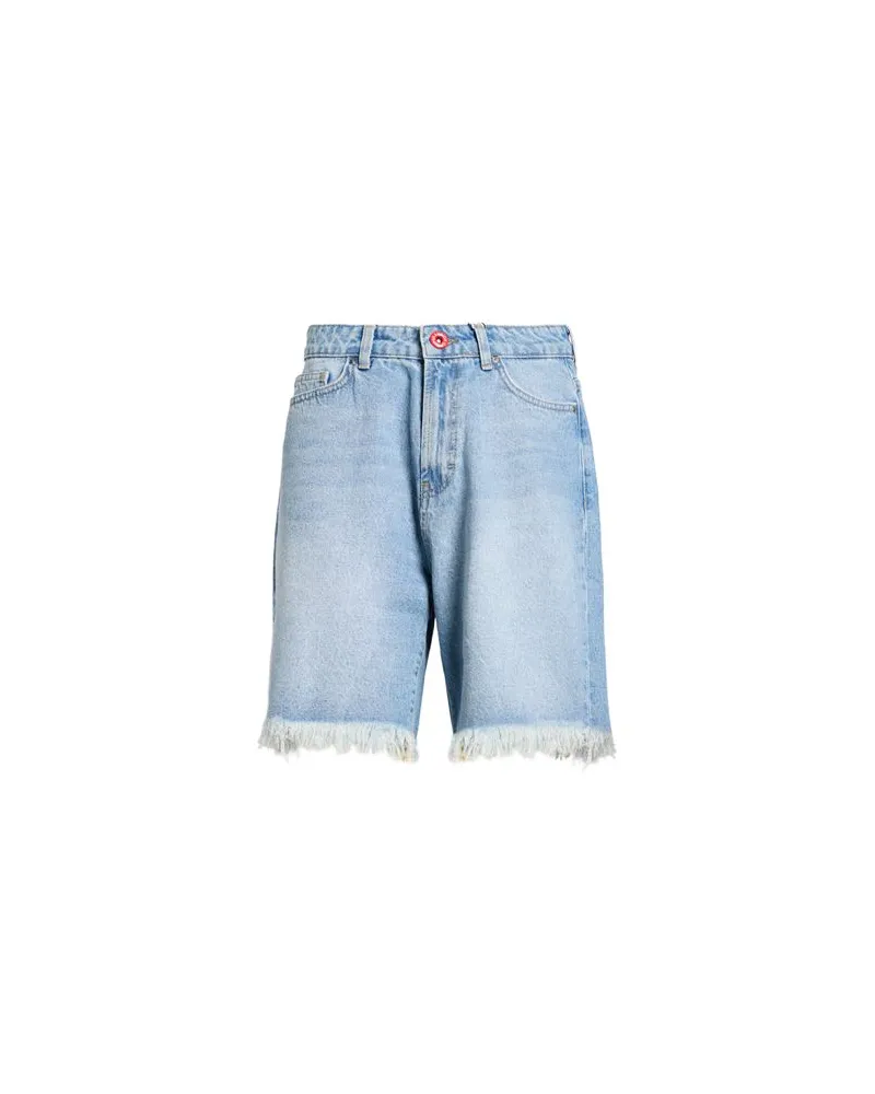 Vision Of Super HOSEN & RÖCKE - Jeansshortsauf YOOX.COM Blau