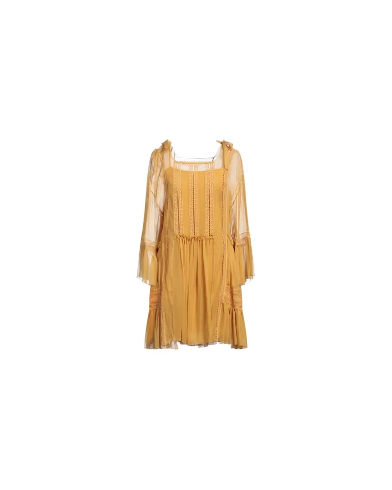 Alberta Ferretti KLEIDER - Mini-Kleiderauf YOOX.COM Ringelblume