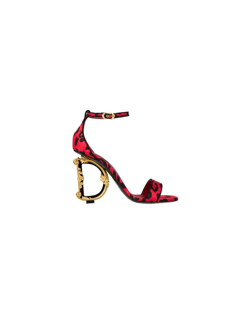 Dolce & Gabbana SCHUHE - Sandalenauf YOOX.COM Rot