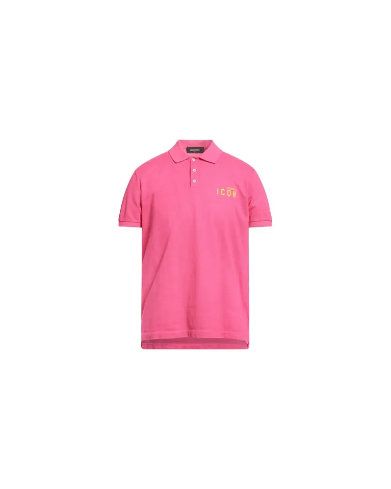 Dsquared2 TOPS - Poloshirtsauf YOOX.COM Fuchsia
