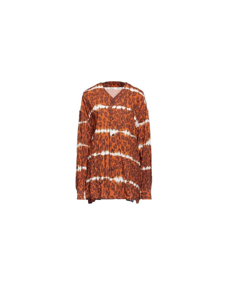 Acne Studios TOPS - Hemdenauf YOOX.COM Rostrot