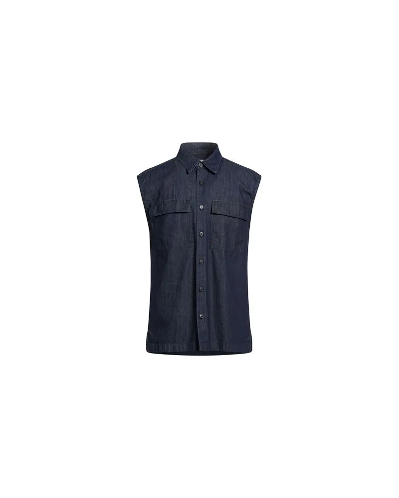 Dries van Noten TOPS - Jeanshemdenauf YOOX.COM Blau