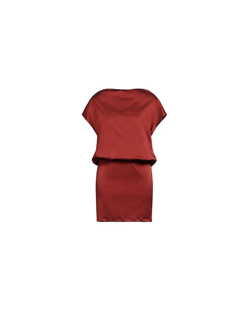 BARENA KLEIDER - Mini-Kleiderauf YOOX.COM Rostrot
