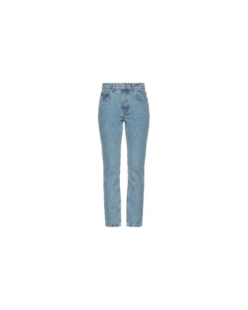 Moschino HOSEN & RÖCKE - Jeanshosenauf YOOX.COM Blau
