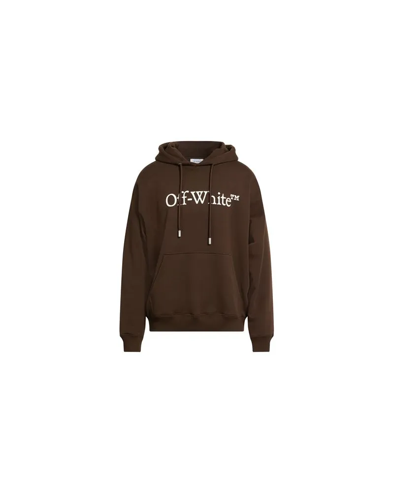 OFF-WHITE TOPS - Sweatshirtsauf YOOX.COM Dunkelbraun