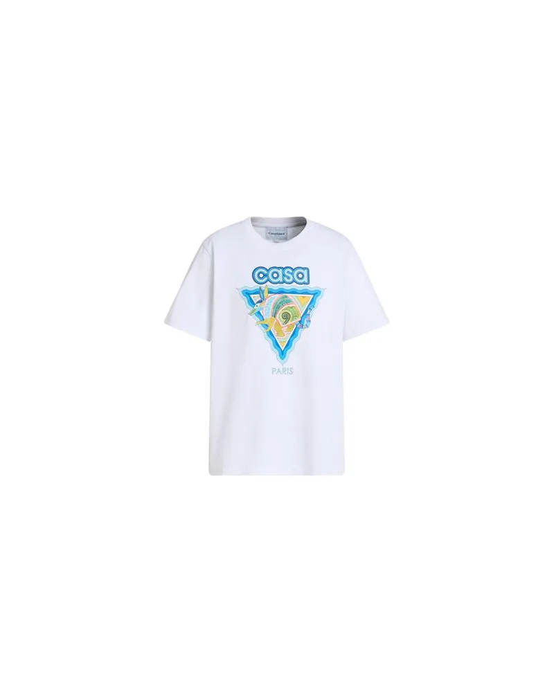 Casablanca Paris TOPS - T-shirtsauf YOOX.COM Weiß