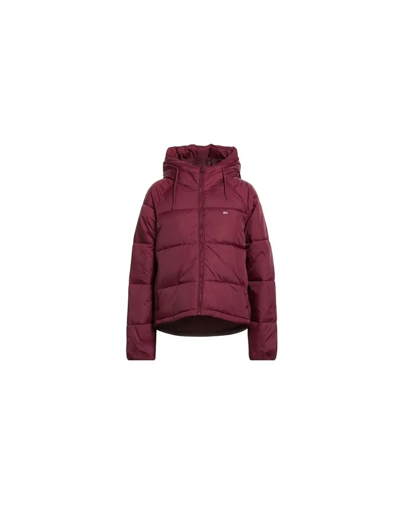 Tommy Hilfiger JACKEN & MÄNTEL - Pufferjacken & Daunenjackenauf YOOX.COM Bordeaux
