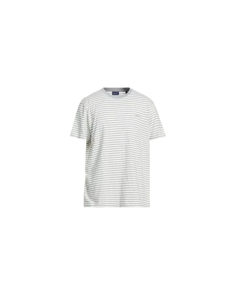 Gant TOPS - T-shirtsauf YOOX.COM Hellgrau