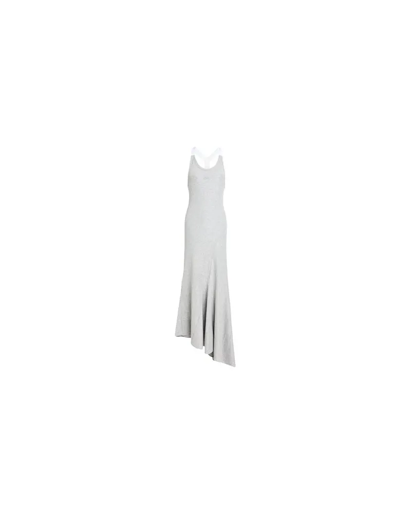 OFF-WHITE KLEIDER - Maxi-Kleiderauf YOOX.COM Grau