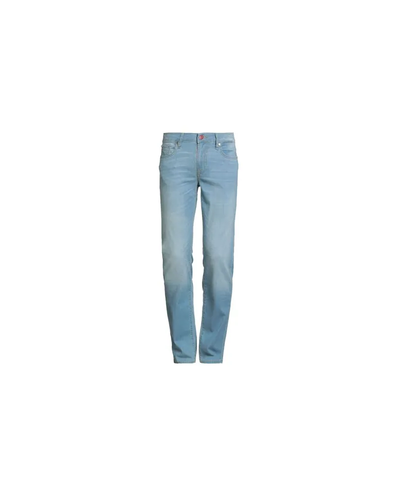 Guess HOSEN & RÖCKE - Jeanshosenauf YOOX.COM Blau
