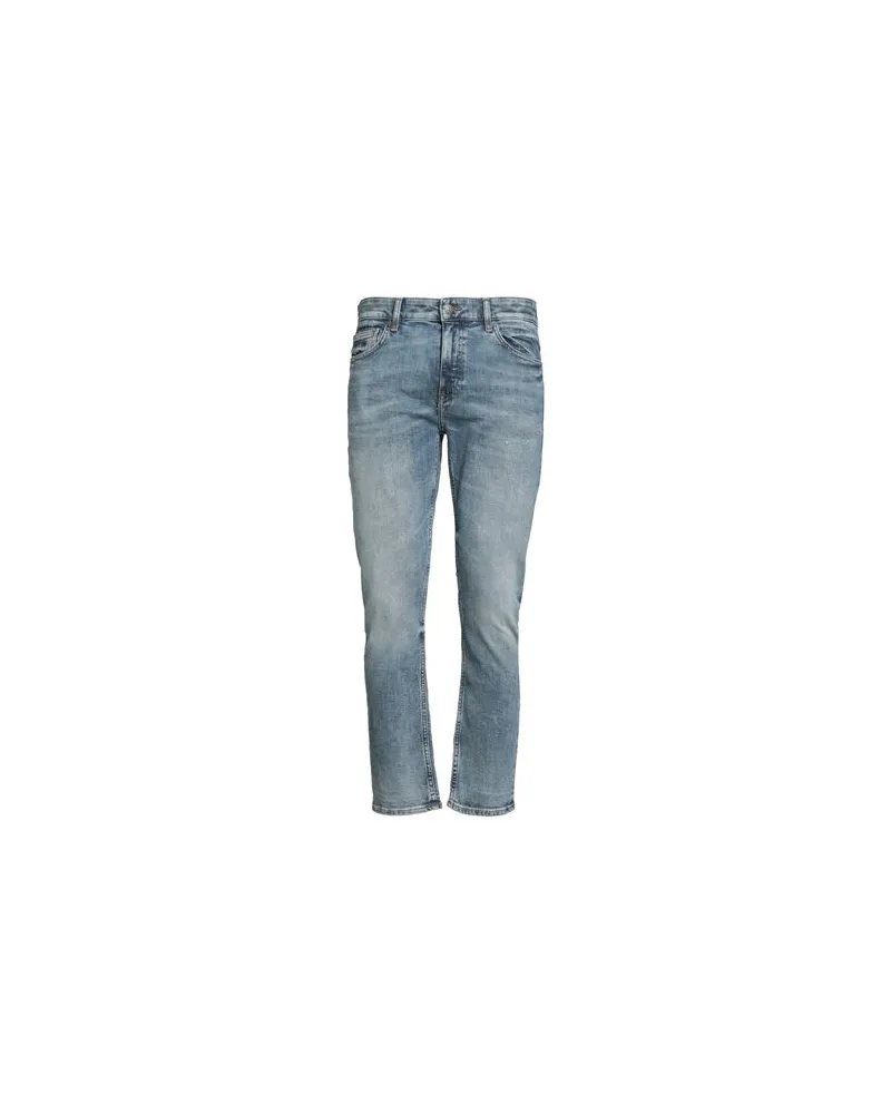 HUGO BOSS HOSEN & RÖCKE - Jeanshosenauf YOOX.COM Blau