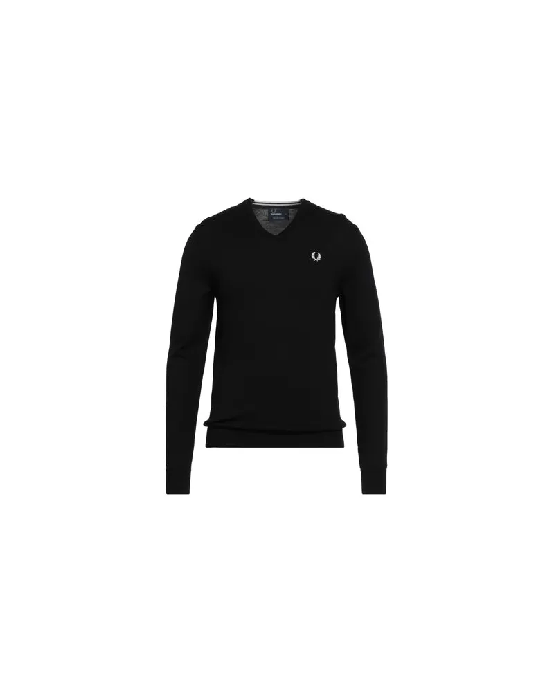 Fred Perry STRICKWAREN - Pulloverauf YOOX.COM Schwarz