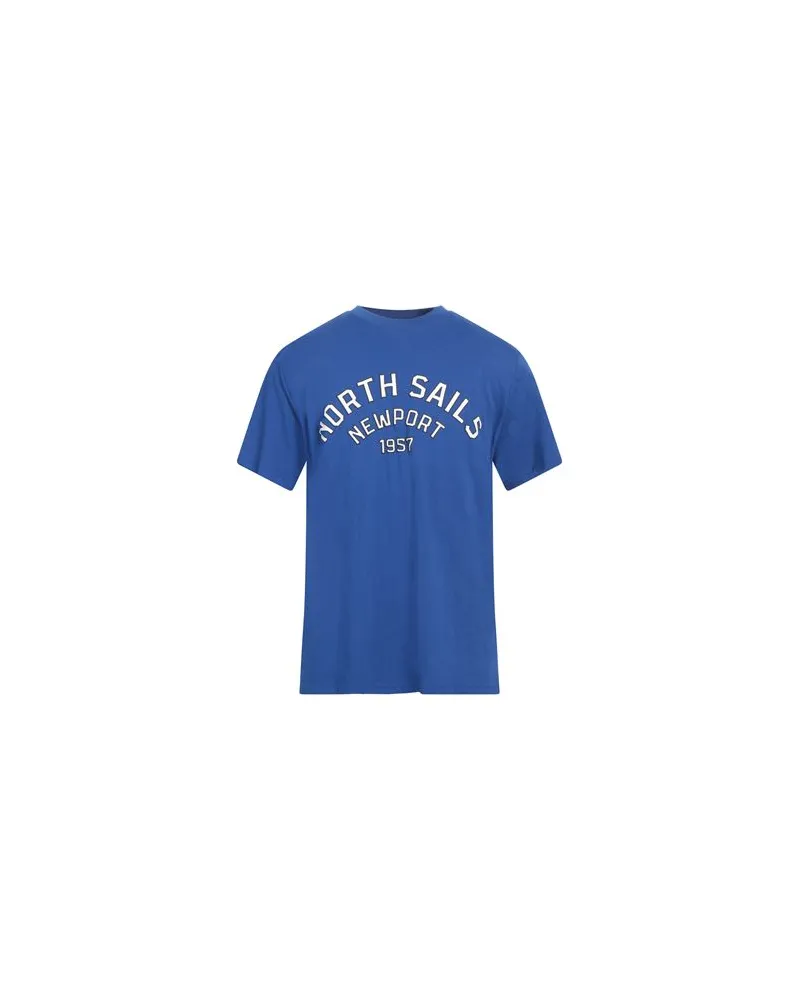 North Sails TOPS - T-shirtsauf YOOX.COM Blau