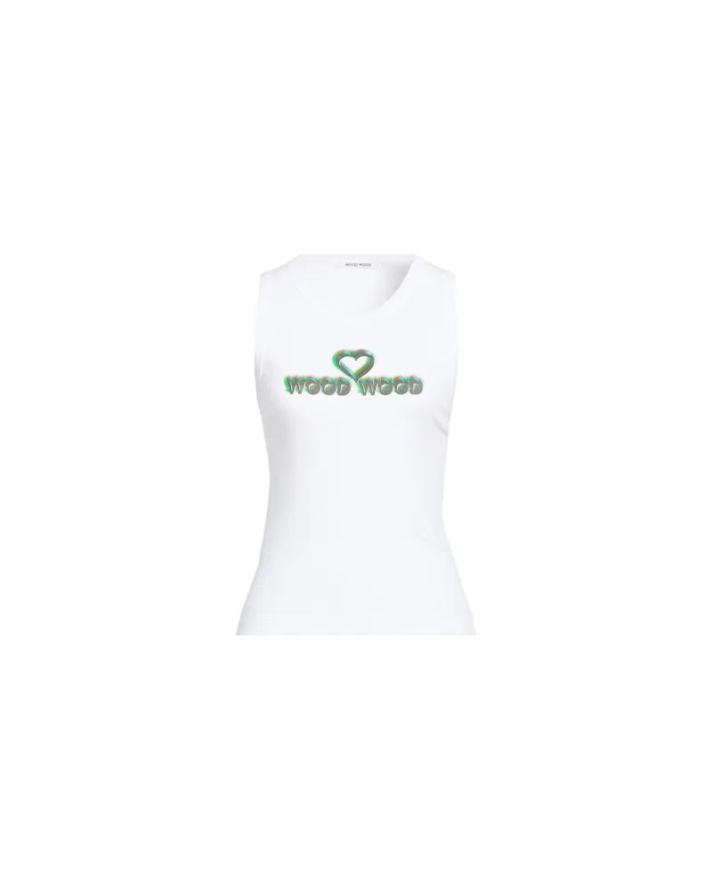 Wood Wood TOPS - Tank Topsauf YOOX.COM Weiß