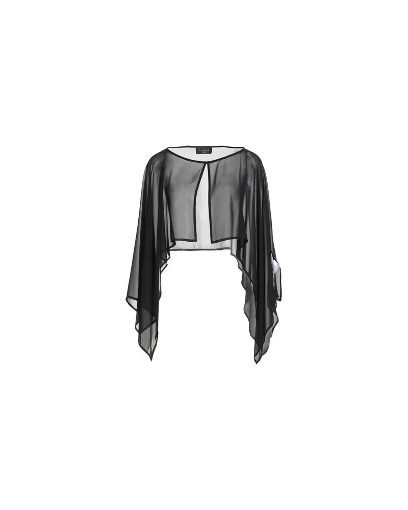Gaëlle Bonheur NOIR - JACKEN & MÄNTEL - Capesauf YOOX.COM Schwarz