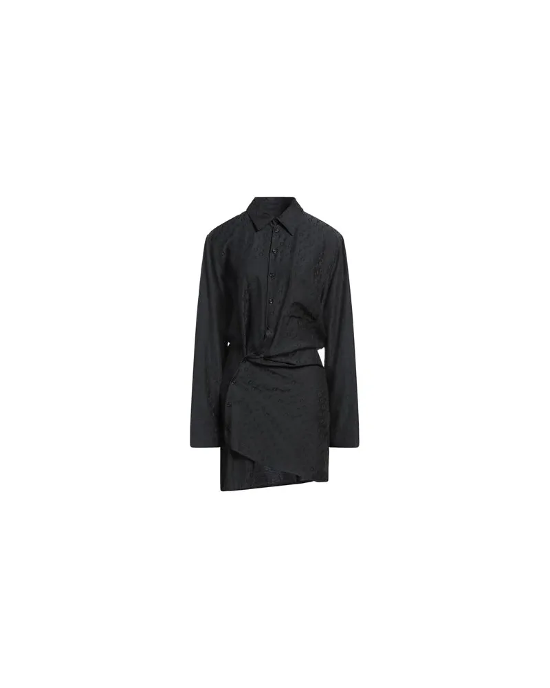 OFF-WHITE KLEIDER - Mini-Kleiderauf YOOX.COM Schwarz