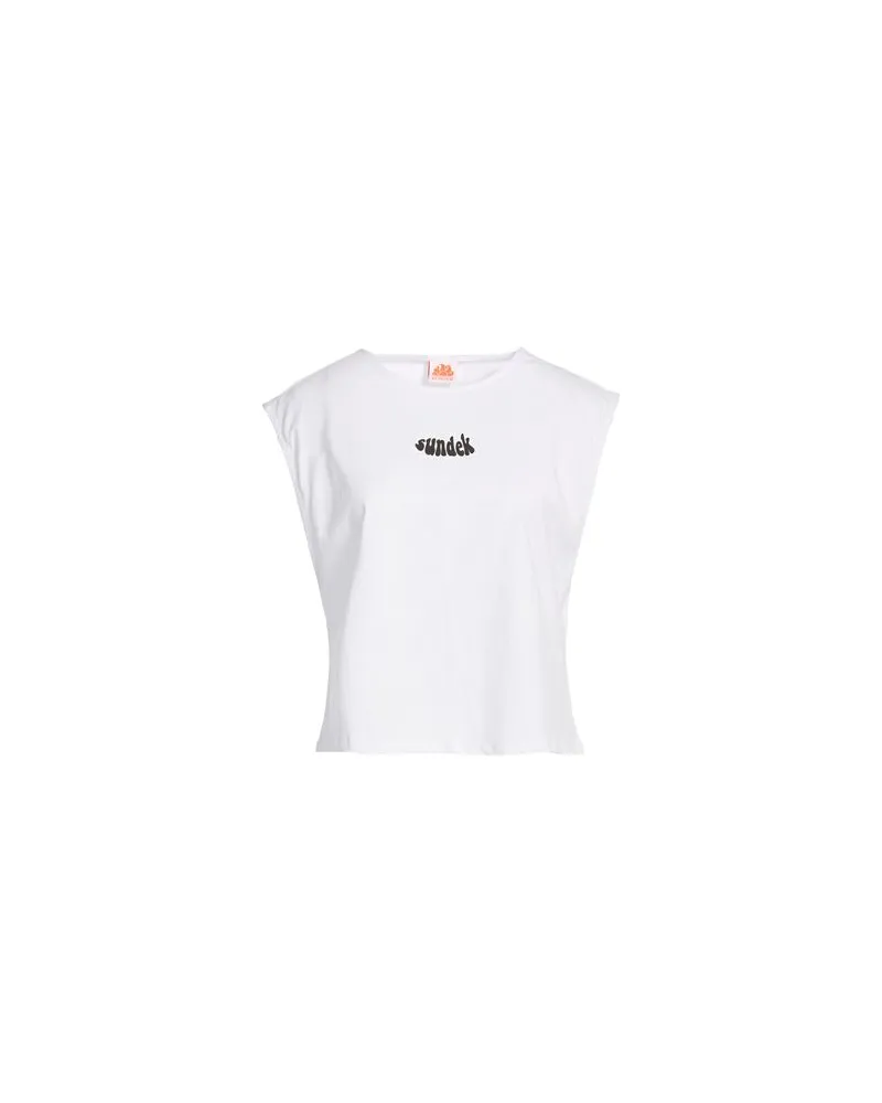 Sundek TOPS - T-shirtsauf YOOX.COM Weiß