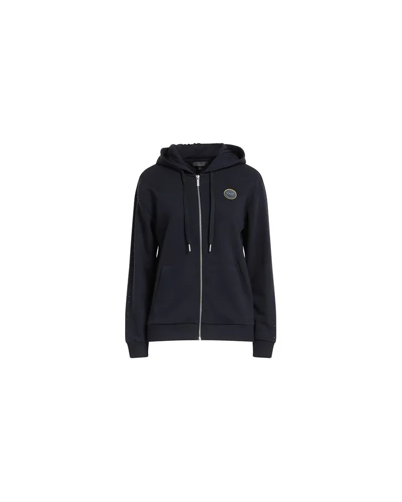 Armani Exchange TOPS - Sweatshirtsauf YOOX.COM Marineblau
